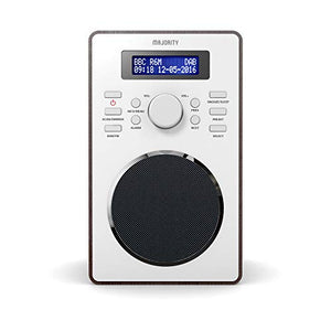 Majority Barton II Digitale DAB/DAB+ e FM radio, Doppio Allarme, Snooze Noce