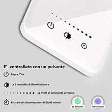 Carica l'immagine nel visualizzatore di Gallery, Lampada da scrivania a LED, lampada da tavolo protezione degli occhi, dimmerabile, touch Control,con10 livelli di luminosità 5 modalità di illuminazione, porta di ricarica USB