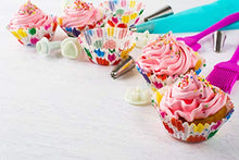 Carica l'immagine nel visualizzatore di Gallery, Set Per Decorazione Torte 7+2 Pezzi, sac a poche, a poche Biaohua-a01