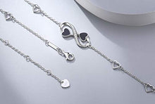 Carica l&#39;immagine nel visualizzatore di Gallery, E.INFINITY Cavigliera Infinito per Donna, Regolabile Donna in... - Ilgrandebazar