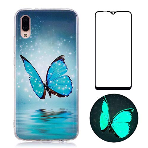 YiKaDa - Cover per Samsung Galaxy A10 + A10, Glitter Farfalle - Ilgrandebazar