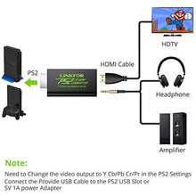 Carica l&#39;immagine nel visualizzatore di Gallery, LiNKFOR - Convertitore da PS2 a HDMI per Playstation 2 a video e 3,5 mm...