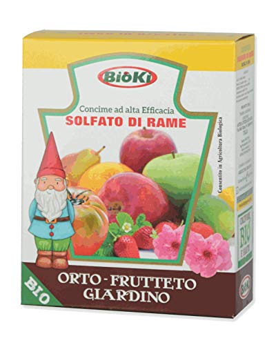 Bioki Solfato di Rame Concime Ce, Altamente solubile per Agricoltura...