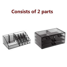 Carica l&#39;immagine nel visualizzatore di Gallery, Display4top cosmetico dell&#39; organizzatore di immagazzinaggio 4 cassetti in...