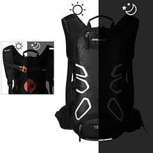 Carica l&#39;immagine nel visualizzatore di Gallery, BWBIKE Zaino da Bici Ciclismo, Bicicletta Nero 15l