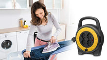 Carica l&#39;immagine nel visualizzatore di Gallery, Vimar 0P32702 Avvolgicavo 10A (Piccola) 4 uscite universali, con...