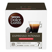 Carica l&#39;immagine nel visualizzatore di Gallery, Nescafé Dolce Gusto Espresso Intenso Decaffeinato Caffè, 3 Confezioni da 16...