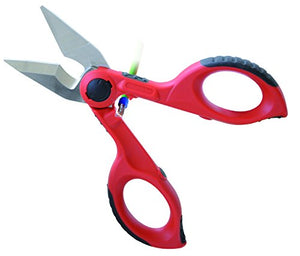 Intercable 16020-F1 Forbice per Elettricisti 3 in 1, Rosso, Piccolo - Ilgrandebazar