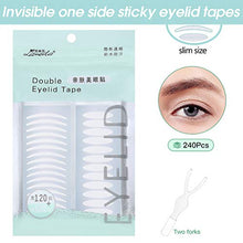 Carica l&#39;immagine nel visualizzatore di Gallery, Lameila 240 Pairs Invisible Double Eyelid Tape Self-Adhesive Eyelid...