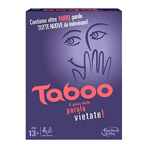 Taboo (Gioco in Scatola Hasbro Gaming, Versione in Italiano) Per Quattro O Più Giocatori Da 13 Anni In Su
