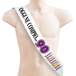 Fascia Premio Oggi compio 90 Anni. - Ilgrandebazar