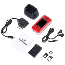 Carica l&#39;immagine nel visualizzatore di Gallery, Ushining 3G Telefono Cellulare per anziani, con Rosso