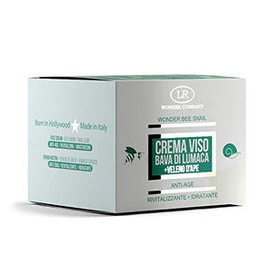 Wonder Bee Snail, crema viso alla bava di lumaca e veleno d'ape, rigenerante...