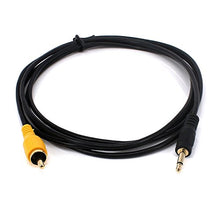 Carica l'immagine nel visualizzatore di Gallery, Yilan, cavo audio maschio-maschio mono, attacco jack da 3,5 mm e RCA...