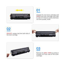 Carica l&#39;immagine nel visualizzatore di Gallery, LxTek Compatibile Toner CE285A 85A Sostituzione per HP 2 Nero