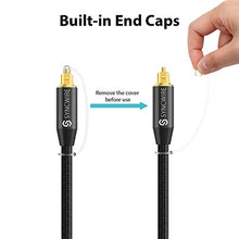Carica l'immagine nel visualizzatore di Gallery, Syncwire Cavo Ottico Audio Digitale - 2m Toslink [24k 2M