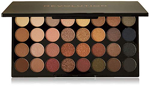 Makeup Revolution - Palette di 32 ombretti Ultra - Flawless, 16g - Ilgrandebazar