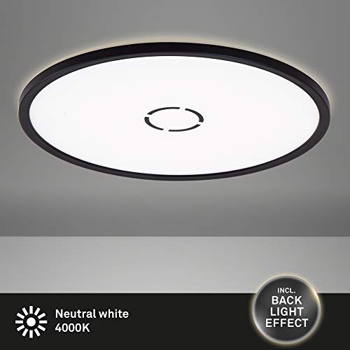 Briloner Leuchten Plafoniera a LED, lampada da soffitto con effetto...