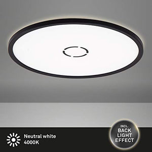 Briloner Leuchten Plafoniera a LED, lampada da soffitto con effetto...