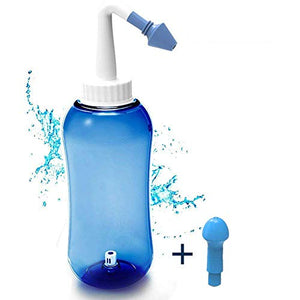 JORSHAKE Lavaggio Nasale Nuovo prodotto 500ml Manuale per Lavaggi Nasali Blu - Ilgrandebazar