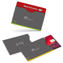 Carica l&#39;immagine nel visualizzatore di Gallery, Protezione RFID, Aerb 16-Pack RFID blocco carta di Credito/Debito e Grigio