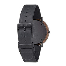 Carica l&#39;immagine nel visualizzatore di Gallery, KERBHOLZ orologio in legno - Masterpieces Collection Noce / Nero Notte - Ilgrandebazar
