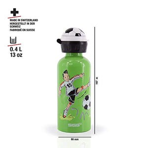 SIGG Footballcamp Borraccia bambini (0,4l), alluminio con chiusura...