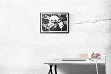 Carica l&#39;immagine nel visualizzatore di Gallery, Poster Baby Yoda The Child Mandalorian STAR WARS Handmade Graffiti Street...