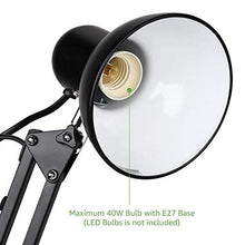 Carica l&#39;immagine nel visualizzatore di Gallery, LE Lampada da Scrivania LED con Braccio Girevole 40W, Portalampada E27,... - Ilgrandebazar