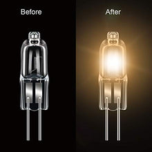 Carica l&#39;immagine nel visualizzatore di Gallery, Vicloon G4 Lampadine Alogene, Luce, 20W 12V Bianco Caldo 20w