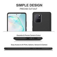 Carica l&#39;immagine nel visualizzatore di Gallery, iBetter per Samsung Galaxy S10 Lite/ A91/ M80s Cover, Ultra Sottile di Nero - Ilgrandebazar