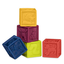 Carica l&#39;immagine nel visualizzatore di Gallery, B. Toys- Cubi Morbidi per Bambini, BX1002Z - Ilgrandebazar