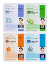 Carica l&#39;immagine nel visualizzatore di Gallery, DERMAL 16 Combo Pack Collagen Essence Facial Mask Sheet - The Ultimate... - Ilgrandebazar