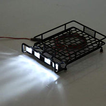 Carica l'immagine nel visualizzatore di Gallery, Dilwe Portabagagli per Auto RC, Portapacchi Tetto di Grandi 4 Bianco - Ilgrandebazar