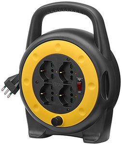 Vimar 0P32702 Avvolgicavo 10A (Piccola) 4 uscite universali, con...
