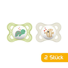 Carica l&#39;immagine nel visualizzatore di Gallery, MAM 665424, Set di succhietti in silicone, 2 pz, Beige (beige), (beige) - Ilgrandebazar