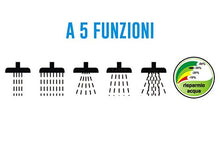 Carica l&#39;immagine nel visualizzatore di Gallery, Waterful TEC330543 Colonna Doccia Jmbo con Deviatore a Pulsante Asta, 20 mm - Ilgrandebazar