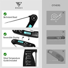 Carica l&#39;immagine nel visualizzatore di Gallery, DOQAUS Termometro da Cucina, Lettura Istantanea 3S, Carne...