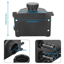Carica l'immagine nel visualizzatore di Gallery, KIMISS refrigerante Overflow Reservoir, 1L alluminio liquido refrigerante...