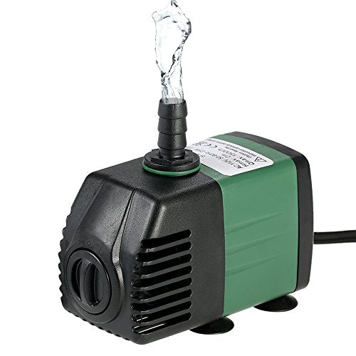 Decdeal 1500L/H 25W Pompa Acqua Idraulica per Acquario Fontane da Tavolo...