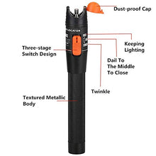 Carica l&#39;immagine nel visualizzatore di Gallery, DAXGD 10mW Pan Tipo plastiche Fault Locator visiva Fibra ottica Cable tester...