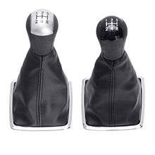 Carica l&#39;immagine nel visualizzatore di Gallery, AAlamor 5 Speed Gear Shift Manopola Stick Leva Cover per Argento
