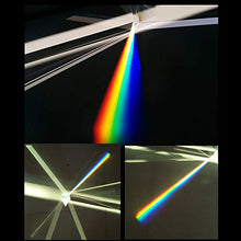 Carica l&#39;immagine nel visualizzatore di Gallery, YLX Ottico Vetro Triplice Prisma Triangolare per Insegnamento Fisica Spettro...