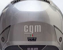 Carica l&#39;immagine nel visualizzatore di Gallery, CGM Casco demi jet 129A ILLINOIS MONO Argento, S S (55-56cm), Argento