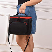 Carica l&#39;immagine nel visualizzatore di Gallery, Esonmus Borsa Termica Pranzo, Borse Frigo Piccola Cibo Alimentazione Rosso