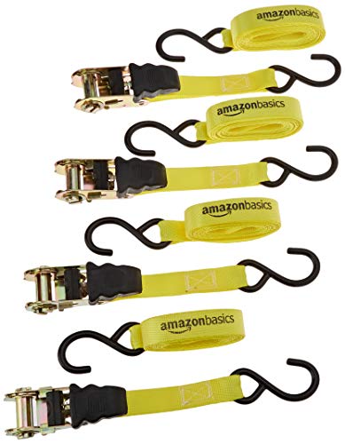 AmazonBasics - Cinghie a cricchetto, confezione da 4 - Ilgrandebazar