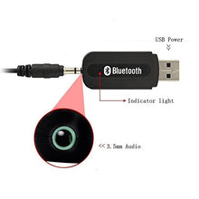 Carica l&#39;immagine nel visualizzatore di Gallery, Ricevitore Bluetooth Aigoss, 4.2 USB Adattatore Portatile Wireless...