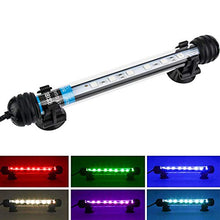 Carica l&#39;immagine nel visualizzatore di Gallery, NICREW RGB LED Luce Acquario,1.5W 18cm Lampada a Tubo Impermeabile 18 cm,