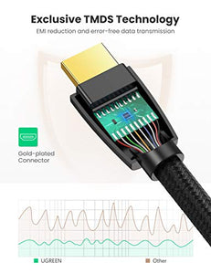 UGREEN Cavo HDMI 2.0 4K 60Hz Maschio a HDR UHD ARC Ethernet 2M