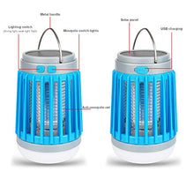 Carica l'immagine nel visualizzatore di Gallery, Repellente per insetti, da campeggio, lampada UV elettrica, zanzariera, Blu